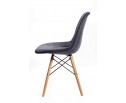 Стул Eames DSW leather черный в Набережных Челнах