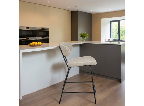 Стул полубарный Ant букле латте в Набережных Челнах