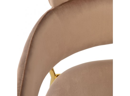 Стул Napoli латте с золотыми ножками в Набережных Челнах