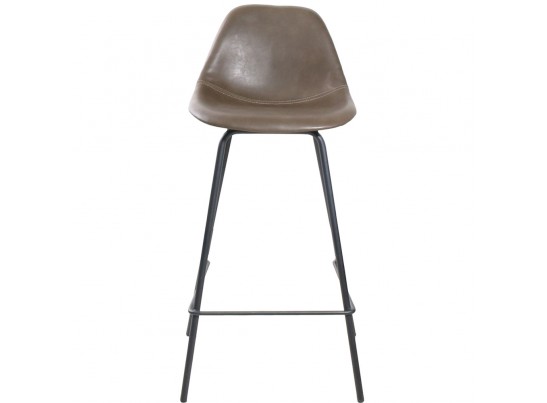Стул полубарный City коричневый в Набережных Челнах