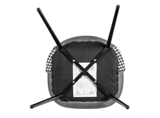 Стул Leo тёмно-серый с жаккардом в Набережных Челнах