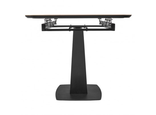 Стол Vito раскладной 120-184x80x75см, керамогранит бежевый, чёрный в Набережных Челнах