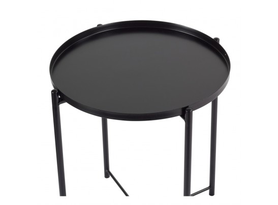 Кофейный столик Moon диам.45x51см, чёрный в Набережных Челнах