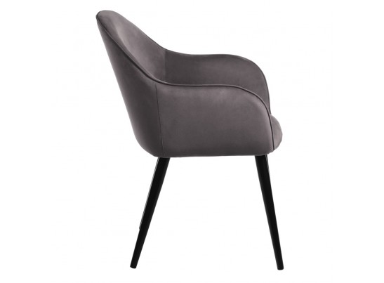 Стул Frida тёмно-серый велюр в Набережных Челнах