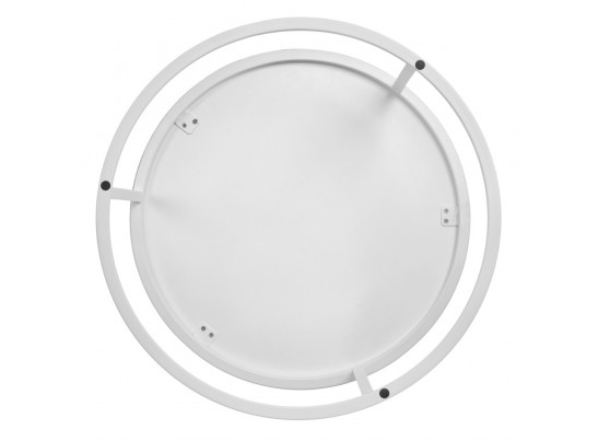 Набор кофейных столиков Tango бежевый мрамор с белыми ножками, 2шт в Набережных Челнах