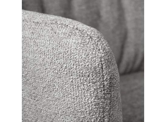 Комплект из 2-х стульев Grant серый шенилл на поворотном механизме в Набережных Челнах