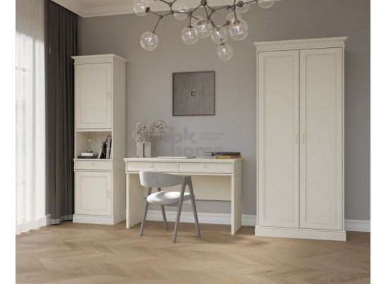 Шкаф для одежды 2-х дверный, Сиена (963*552*2100) Береза бежевая, 31804 в Набережных Челнах