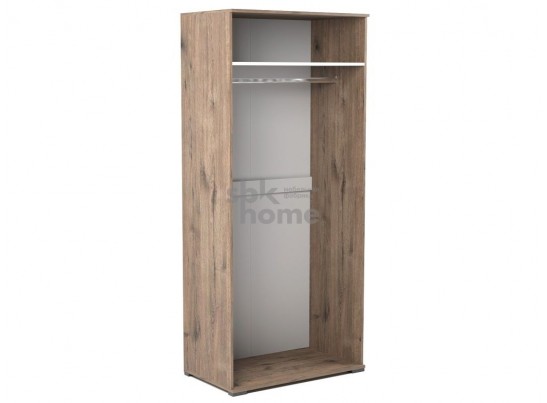 Шкаф Д-1 для одежды глубокий, Денвер (900*523*2020) Дуб Веллингтон, 31401 в Набережных Челнах