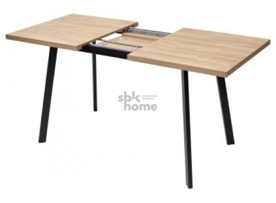 Стол ФИН Дуб Канзас/каркас черный (1200*700*750), 925639 в Набережных Челнах