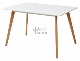 Стол DT-05 цвет WHITE(ABELE 120, цвет белый) (1200*800*740), 2105