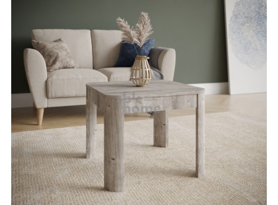 Стол журнальный, Квадро (550*550*450) Риббек серый, 61004 в Набережных Челнах