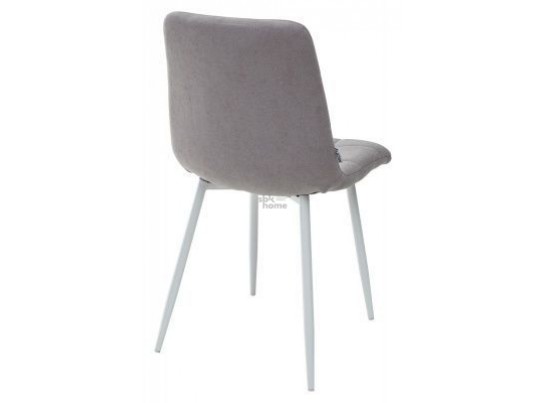 Стул UF860-08B серый/каркас белый, CHILLI (460*550*890) Серый, УТ-00003074 в Набережных Челнах