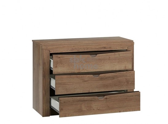 Комод малый, Гарда (1076*432*780) Дуб галифакс Табак, 10204 в Набережных Челнах