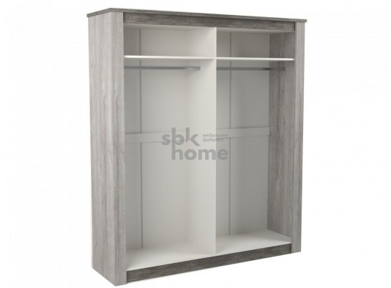 Шкаф 4-х дверный 2194, Денвер (1920*538*2194) Риббек серый, 11712 в Набережных Челнах