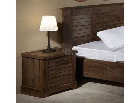 Тумба прикроватная, Кантри (512*408*484) Орех Риббек темный, 11306 в Набережных Челнах