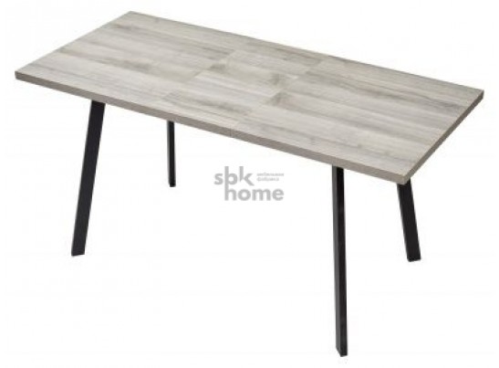 Стол Дуб Шерман серый/каркас черный, ФИН (1200*700*750), 925638 в Набережных Челнах