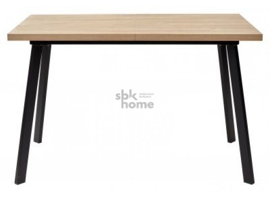 Стол ФИН Дуб Канзас/каркас черный (1200*700*750), 925639 в Набережных Челнах