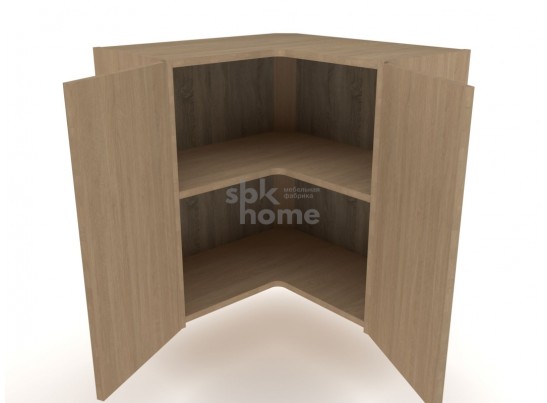 Шкаф угловой ШУГ-60к, Женева (600*600*600) Дуб Палермо, 21943 в Набережных Челнах