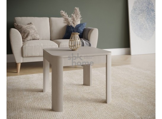 Стол журнальный, Квадро (550*550*450) Серый камень, 61001 в Набережных Челнах