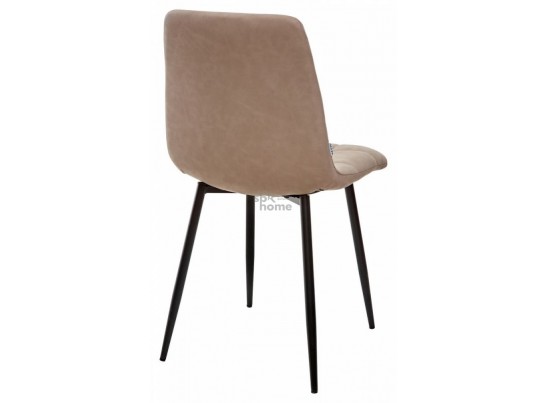 Стул серо-бежевый винтаж/TRF-09/каркас черный, CHILLI (460*550*890) Серо-бежевый, 2678 в Набережных Челнах