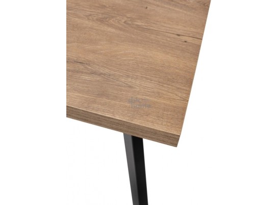 Стол BRICK M 140 Дуб Канзас/ каркас черный (1400*850*750), 921954 в Набережных Челнах