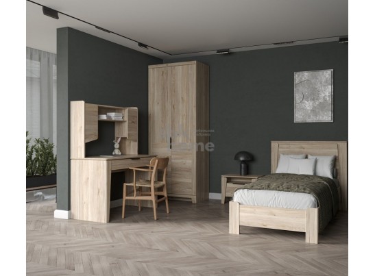 Кровать 900, Юта (1122*2130*1004) Дуб Мария, 12205 в Набережных Челнах