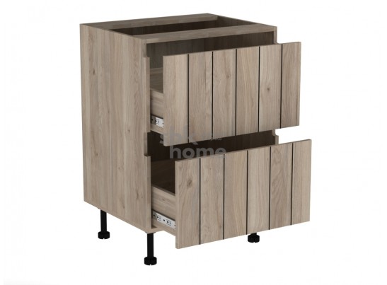 Стол с ящиками СЯ-60 (2), Оттава (600*520*870) Дуб Мария, 22221 в Набережных Челнах