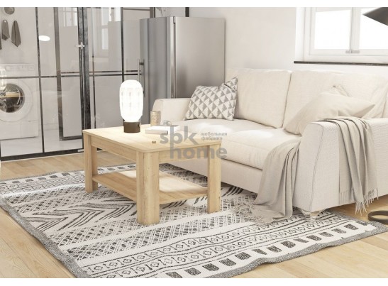 Стол журнальный, Кёльн-2 (900*550*450) Дуб галифакс белый, 60402 в Набережных Челнах
