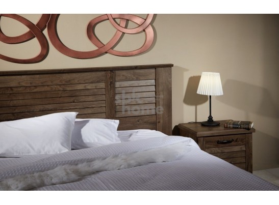 Кровать 1800, Кантри (2080*2095*1008) Орех Риббек темный, 11305 в Набережных Челнах