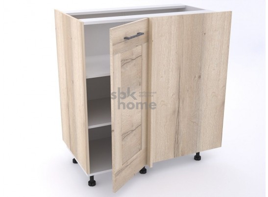 Стол угловой 960 СУ-100 левый , Дублин (900*470*1060) Дуб галифакс белый, 21627 в Набережных Челнах