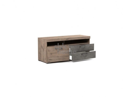 Тумба Д-4 под ТВ, Денвер (1300*450*576) Дуб Веллингтон, 31407 в Набережных Челнах