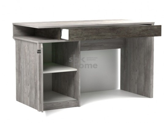 Стол письменный, Денвер (1300*600*780) Риббек серый, 11734 в Набережных Челнах