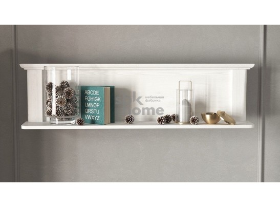 Полка навесная, Клер (1200*200*316) Сосна Андерсен, 31505 в Набережных Челнах