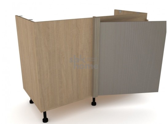 Стол под мойку угловой СМУ-120 правый, Женева (1154*534*870) Дуб Палермо/Серый камень , 22032 в Набережных Челнах