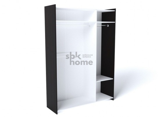 Шкаф 3-х дверный, Магнолия (1598*558*2280) Венге, 10714 в Набережных Челнах