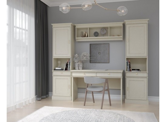 Стол письменный, Сиена (1316*600*827) Береза бежевая, 31806 в Набережных Челнах