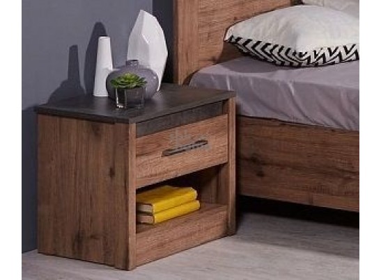Тумба прикроватная NEW, Денвер (500*381*450) Дуб Веллингтон, 11817 в Набережных Челнах