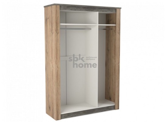 Шкаф 3-х дверный 2194, Денвер (1520*538*2194) Дуб Веллингтон, 11812 в Набережных Челнах