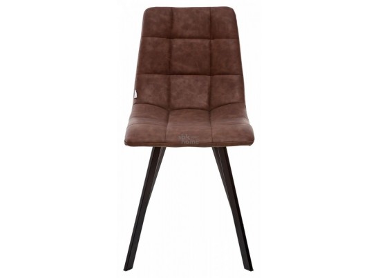 Стул модель SQUARE коричневый винтаж RU-05/каркас черный, CHILLI (460*550*890) Коричневый, 915097 в Набережных Челнах