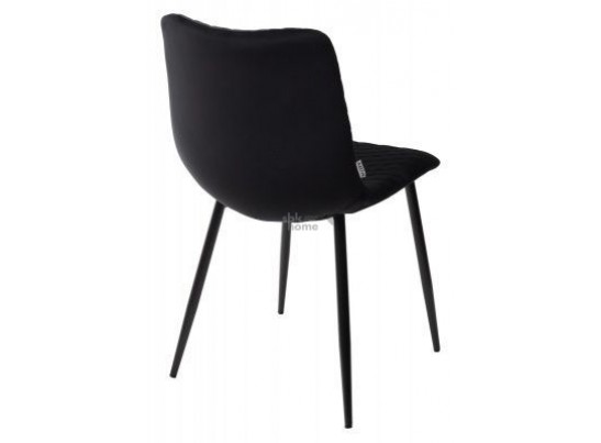 Стул ЧЕРНЫЙ BLUVEL-19/каркас черный, TINTIN (400*450*810) Черный, 925629 в Набережных Челнах