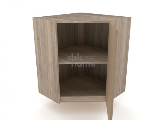 Шкаф угловой ШУ-60, Оттава (600*600*720) Дуб Мария/Бежевый, 22232 в Набережных Челнах