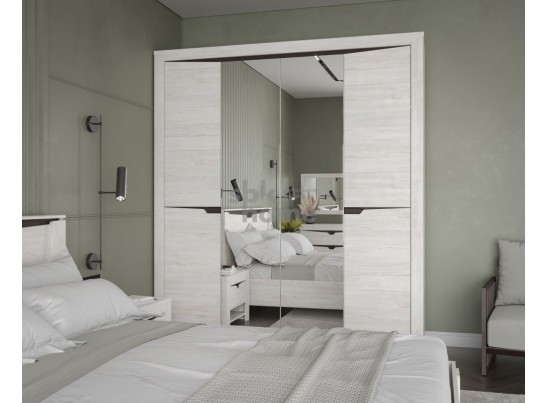 Шкаф 4-х дверный 2200 Prime, Гарда (1970*520*2200) Дуб Винтерберг, 12410 в Набережных Челнах