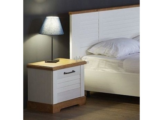 Тумба прикроватная, Кантри (512*408*484) Сосна Андерсен, Орех Риббек натуральный, 11506 в Набережных Челнах