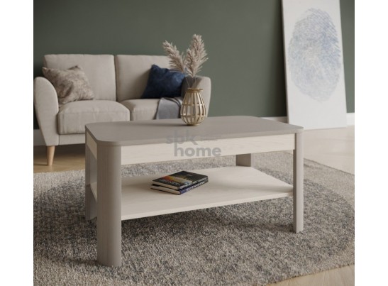 Стол журнальный, Лацио (900*550*450) Серый камень/Гладстоун белый, 60901 в Набережных Челнах