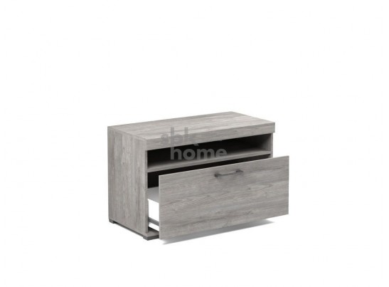 Тумба Д-5 малая под ТВ, Денвер (900*450*576) Риббек серый, 31308 в Набережных Челнах