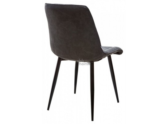 Стул темно-серый/TRF-09/RU-08/черный каркас, CHIC (510*610*910), 2732 в Набережных Челнах