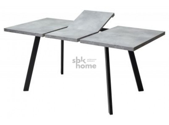 Стол BRICK M 120 Бетон Портленд/каркас белый (1200*850*750), УТ-00003619 в Набережных Челнах