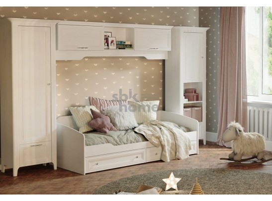 Шкаф-полка навесная, Клер (2044*324*554) Сосна Андерсен, 31506 в Набережных Челнах