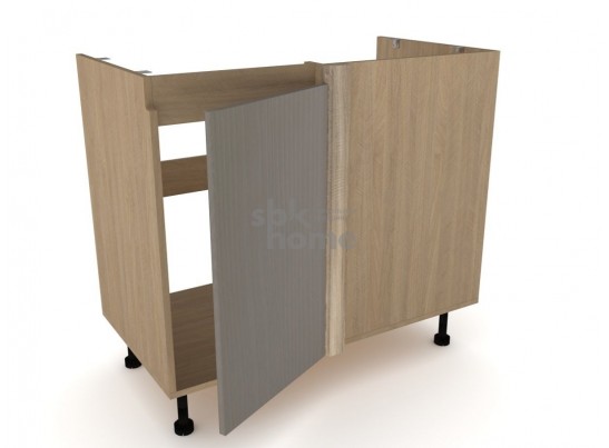 Стол под мойку угловой СМУ-100 левый, Женева (954*534*870) Дуб Палермо/Серый камень , 22029 в Набережных Челнах