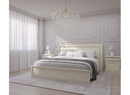 Кровать 1400, Сиена (1690*2110*1100) Береза бежевая, 12305 в Набережных Челнах